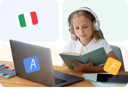 Італійська мова для дітей фото